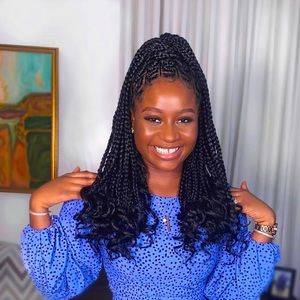 Braided Drawstring Ponytail NWOT